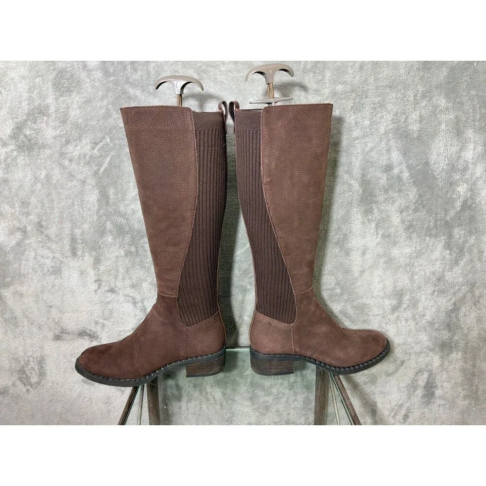 Gentle Souls By Kenneth Cole  Best Chelsea Brown Tall Riding Boots women’s  5.5M